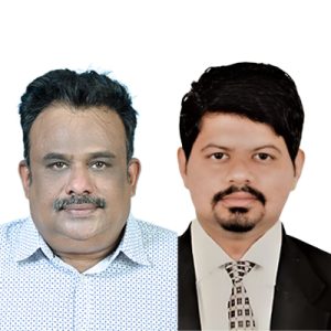 Ramesh Menon, Business Architect, and Dhiraj Asrani, Product Manager, TCS BaNCS