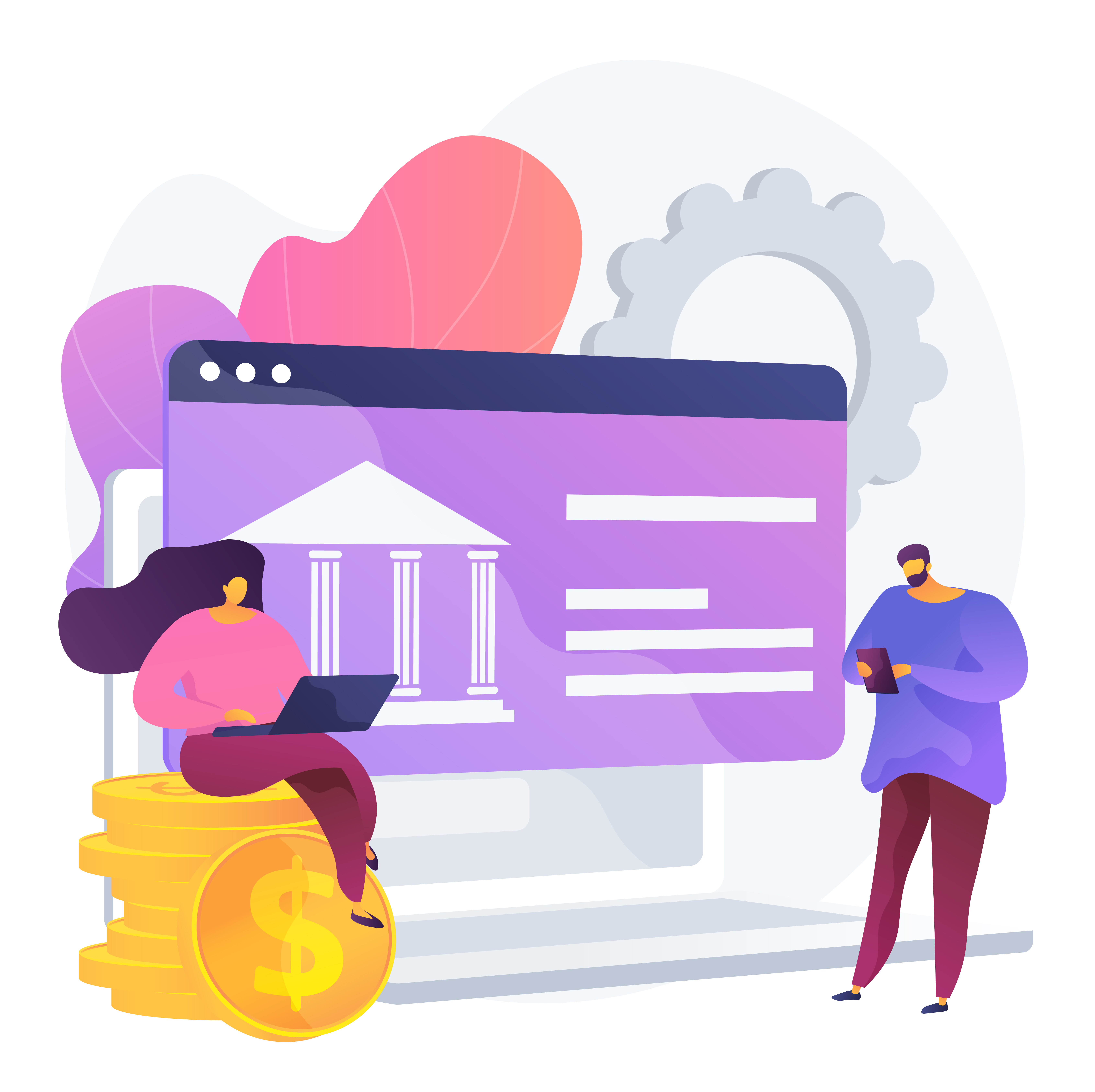 Technology, Financial institution 